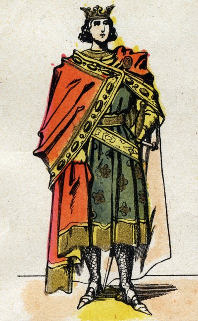 Portrait of Philip V the Long, King of France by French School