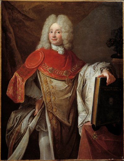 Portrait of Philippe Joseph Perrotin de Barmond, Chevalier de Saint Michel by French School