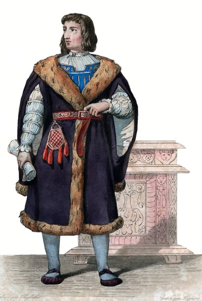 Portrait of Philippe de Commines by French School