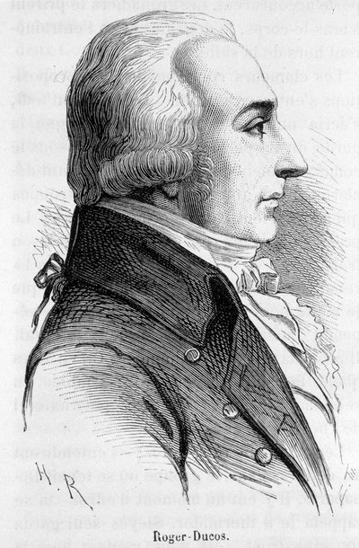 Portrait of Pierre-Roger Ducos, French politician (1747-1816) by French School
