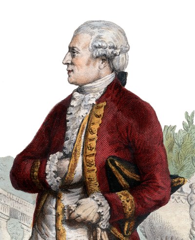 Portrait of Pierre Augustin Caron de Beaumarchais by French School