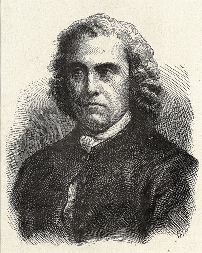 Portrait of Pierre Charles Le Monnier - in “Album de la Science; illustrious scientists; Great discoveries” 1896 by French School