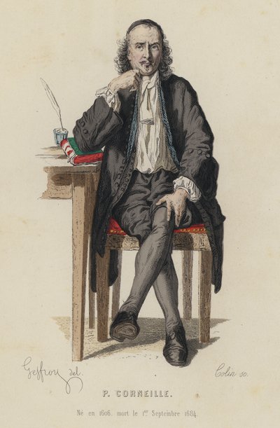 Portrait of Pierre Corneille, French dramatist by French School