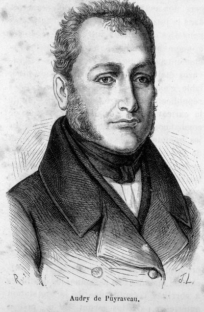 Portrait of Pierre Francais Audry de Puyraveau by French School