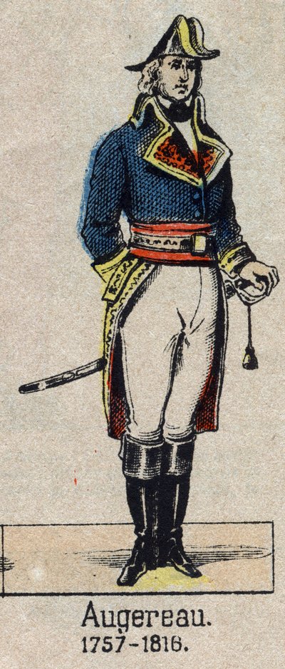Portrait of Pierre Francois Charles Augereau, Duke of Castiglione (marechal Augereau) Marechal of France by French School