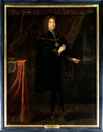 Portrait of Pierre Francois Maximilian IV of Bethune, Third Duke of Sully by French School
