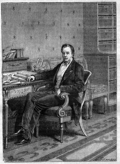 Portrait of Pierre Paul Royer-Collard (Royer Collard) by French School