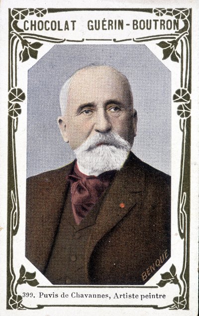Portrait of Pierre Puvis de Chavannes, French Painter (1824-1898) by French School
