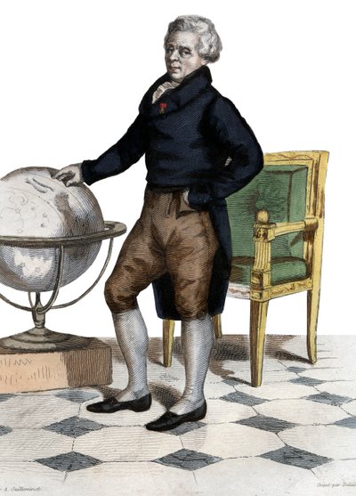 Portrait of Pierre Simon, marquis de Laplace, French mathematician and astronomer by French School