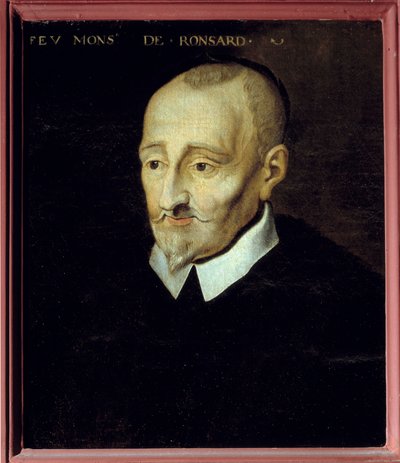 Portrait of Pierre de Ronsard by French School
