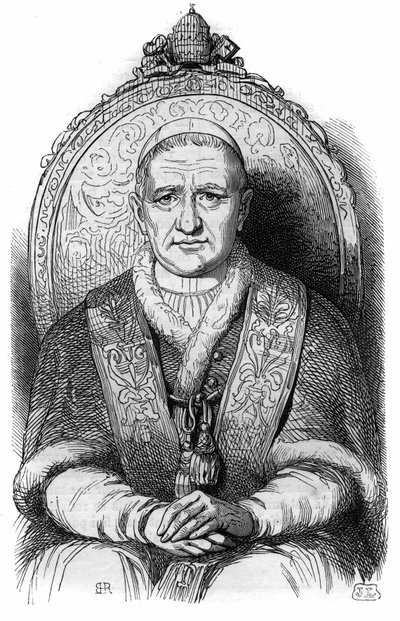 Portrait of Pope Gregory XVI (Bartolomeo Alberto Cappellari) by French School