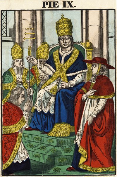 Portrait of Pope Pius IX by French School