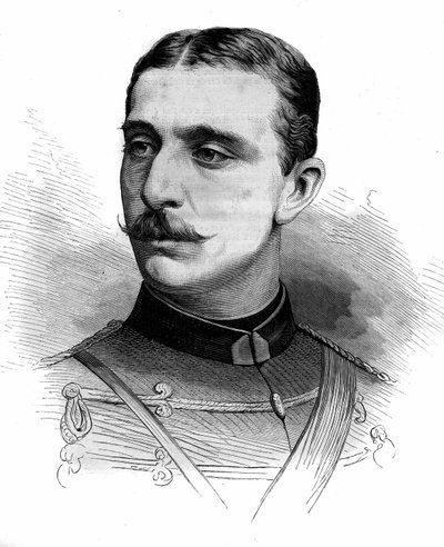 Portrait of Prince Eugene Louis Napoleon, known as the 