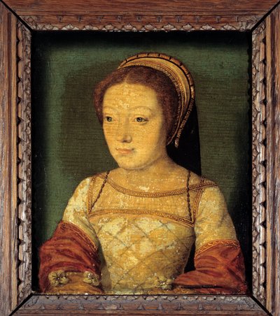 Portrait of Renee of France, Duchess of Ferrara by French School