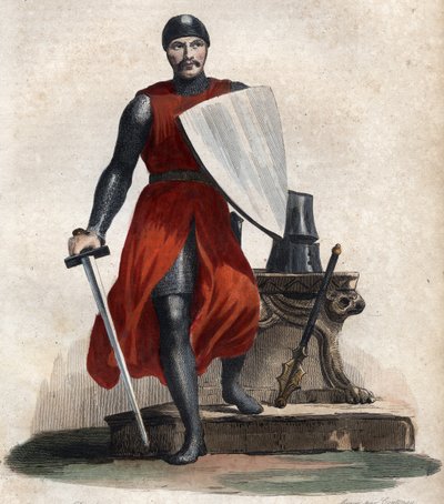 Portrait of Robert IV the Strong, Count of Orleans by French School