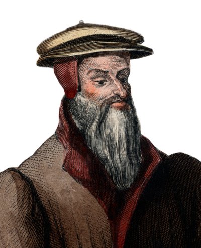 Portrait of Robert I Estienne, French printer by French School
