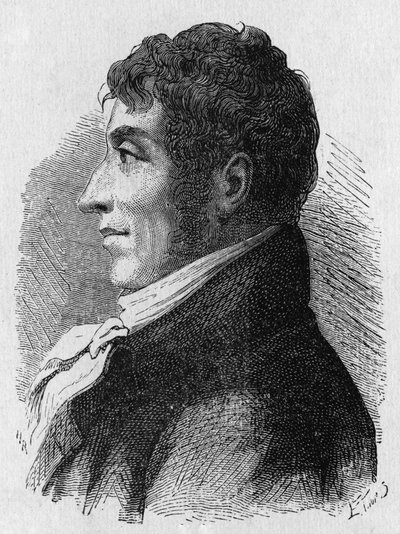 Portrait of Robertson, Aeronautic of Flemish Origin - in 
