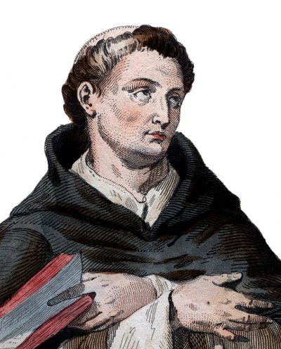 Portrait of Saint Bernard de Clairvaux by French School