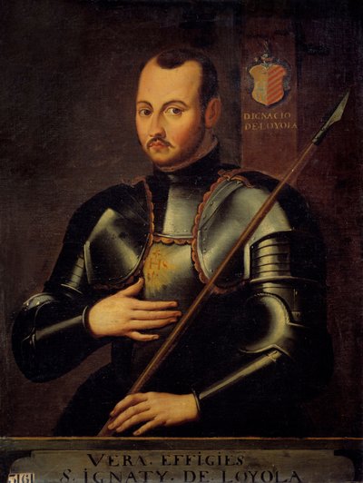 Portrait of Saint Ignatius of Loyola by French School
