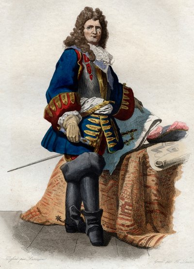Portrait of Sebastien le Prestre, Marquis de Vauban, Marshal of France by French School