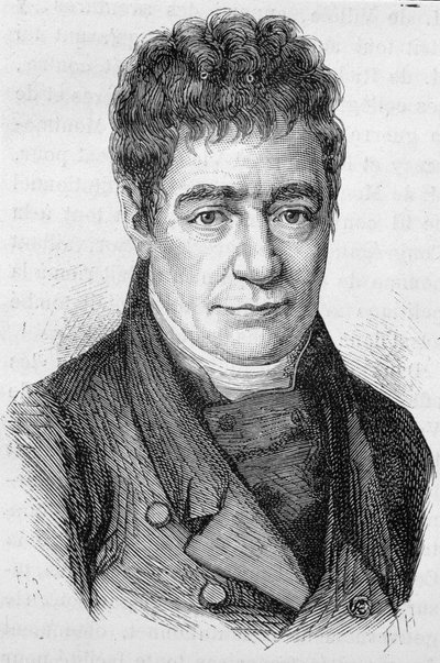 Portrait of Silvestre de Sacy - in “L
