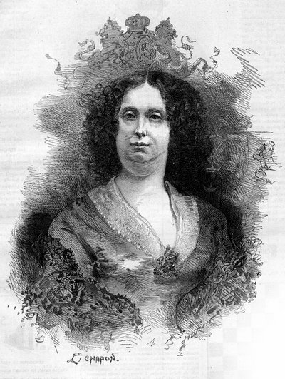Portrait of Sophie Frederique Mathilde of Württemberg, Queen of Holland (1877) by French School
