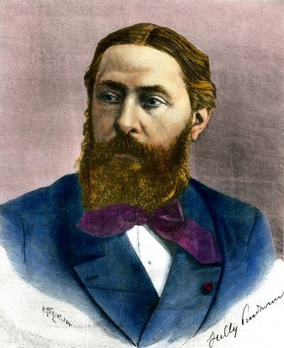 Portrait of Sully Prudhomme (1839-1907) Nobel Prize in 1901 and French poet by French School