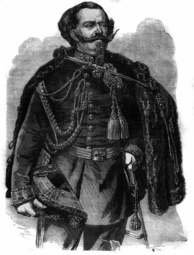 Portrait of Victor Emmanuel (Vittorio Emanuele II di Savoia or Victor-Emmanuel) by French School
