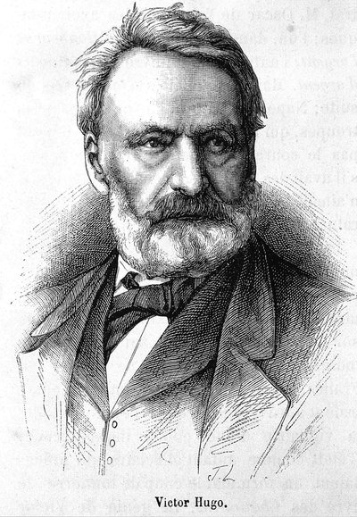 Portrait of Victor Hugo - in 