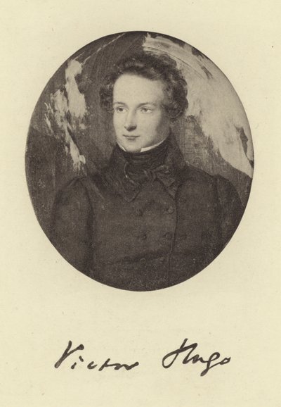 Portrait of Victor Hugo by French School