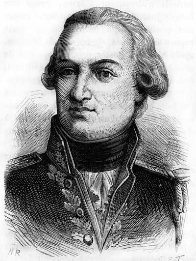 Portrait of Villaret-Joyeuse (Count of Villaret de Joyeuse), French Admiral (1750 - 1812) - in 