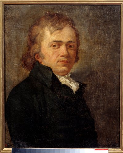 Portrait of Man Once Identified as Andre Chenier by French School