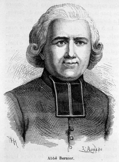 Portrait of the Abbe Bernier by French School