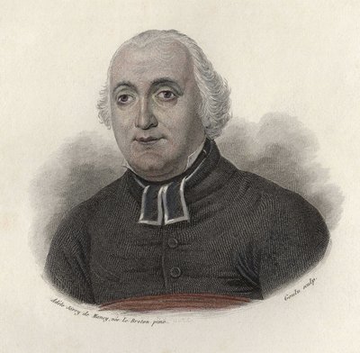 Portrait of the Abbe Carron (1760-1820), Biographer, French Moralist Writer, in 