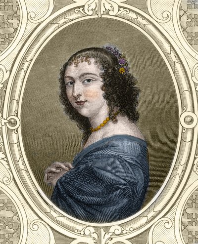 Portrait of the French Writer Anne Ninon de l