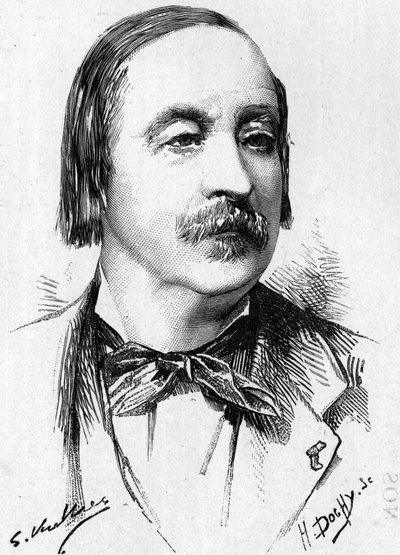Portrait of the Honourable French Solfege Professor Monsieur Felix Le Couppey (1811-1887) by French School