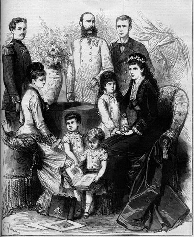 Portrait of the Imperial Family of Austria by French School