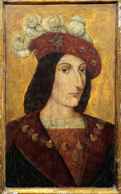 Portrait of the King of France Charles VIII by French School