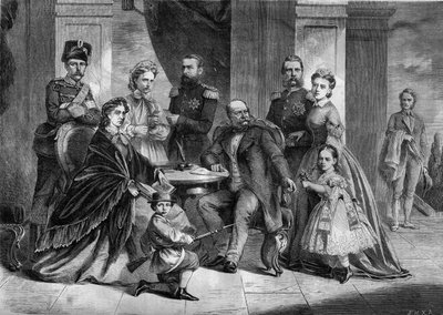 Portrait of the Royal Family of Prussia by French School