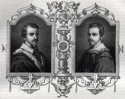Portraits of Horace (Orazio 1531-1553) and Octave Farnese by French School