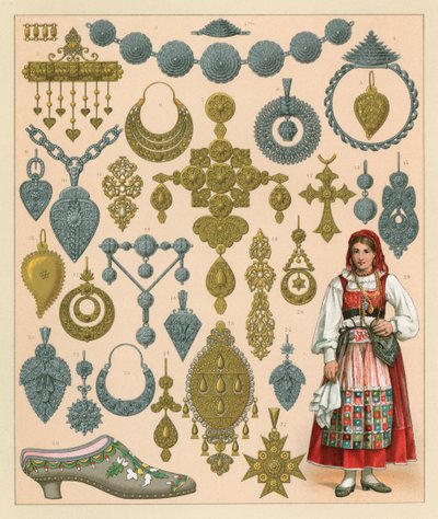 Portuguese Costume by French School