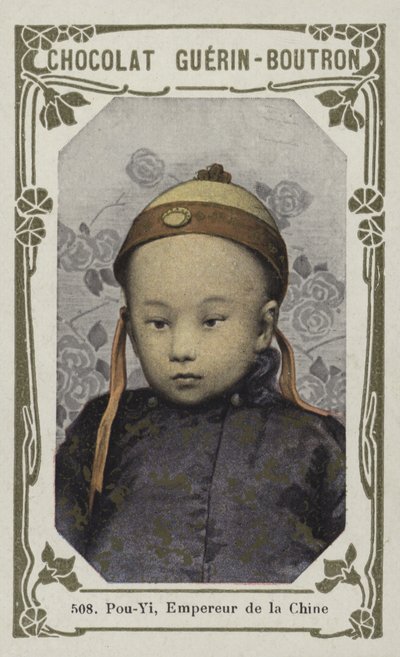 Puyi, Emperor of China by French School