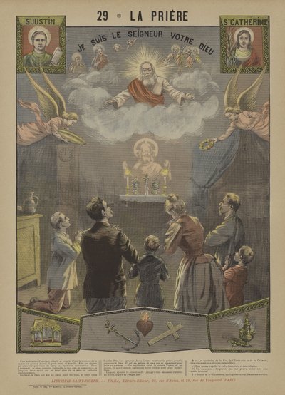 Prayer by French School