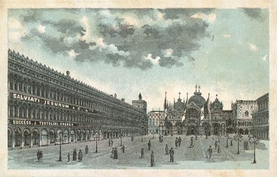 Premises of Salviati Jesurum & Co, Venice by French School