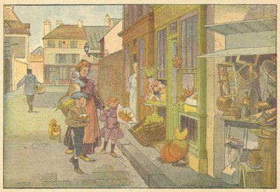 Festival Preparations by French School