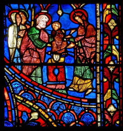 Presentation in the Temple by French School