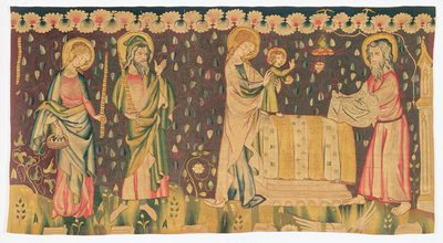 Presentation of the Infant Christ in the Temple, c.1380 by French School