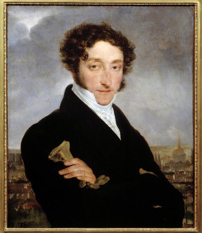 Presumed Portrait of the Man of Letters Charles Nodier by French School
