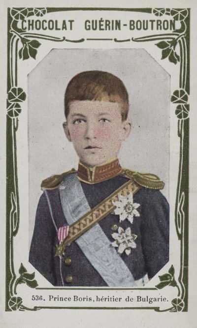 Prince Boris, Heir of Bulgaria by French School