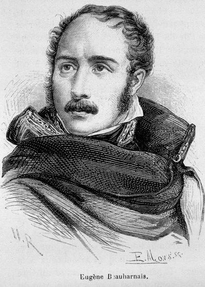 Prince Eugene Rose de Beauharnais (1781-1824, son of Alexandre de Beauharnais and Josephine) - in 